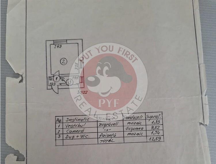 Depoul Victoria | Garsoniera | 13mp | Decomandata | B12823